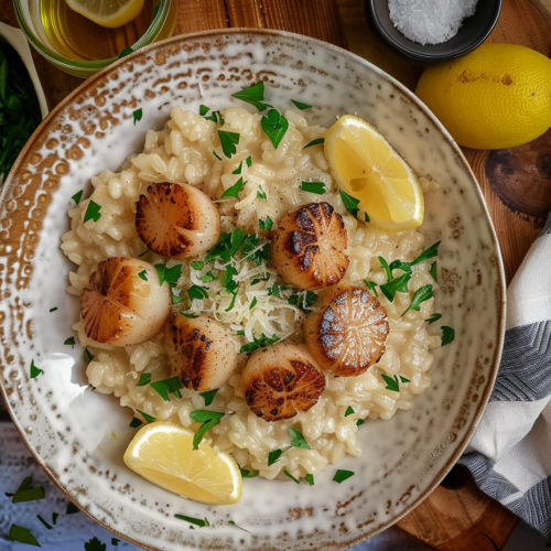 Bay Scallop Risotto