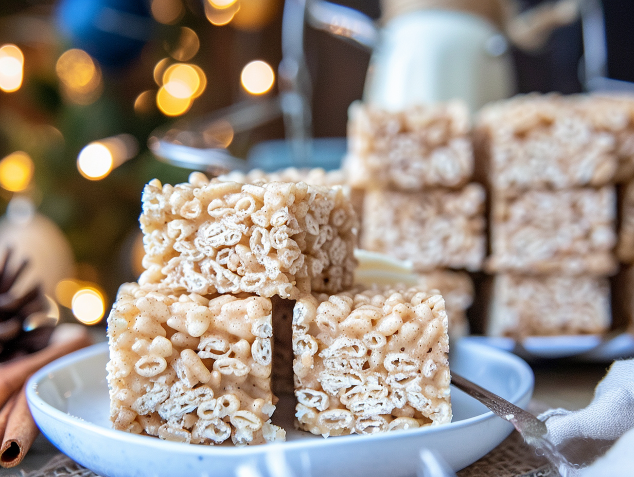 Cinnamon Rice Krispie Treats