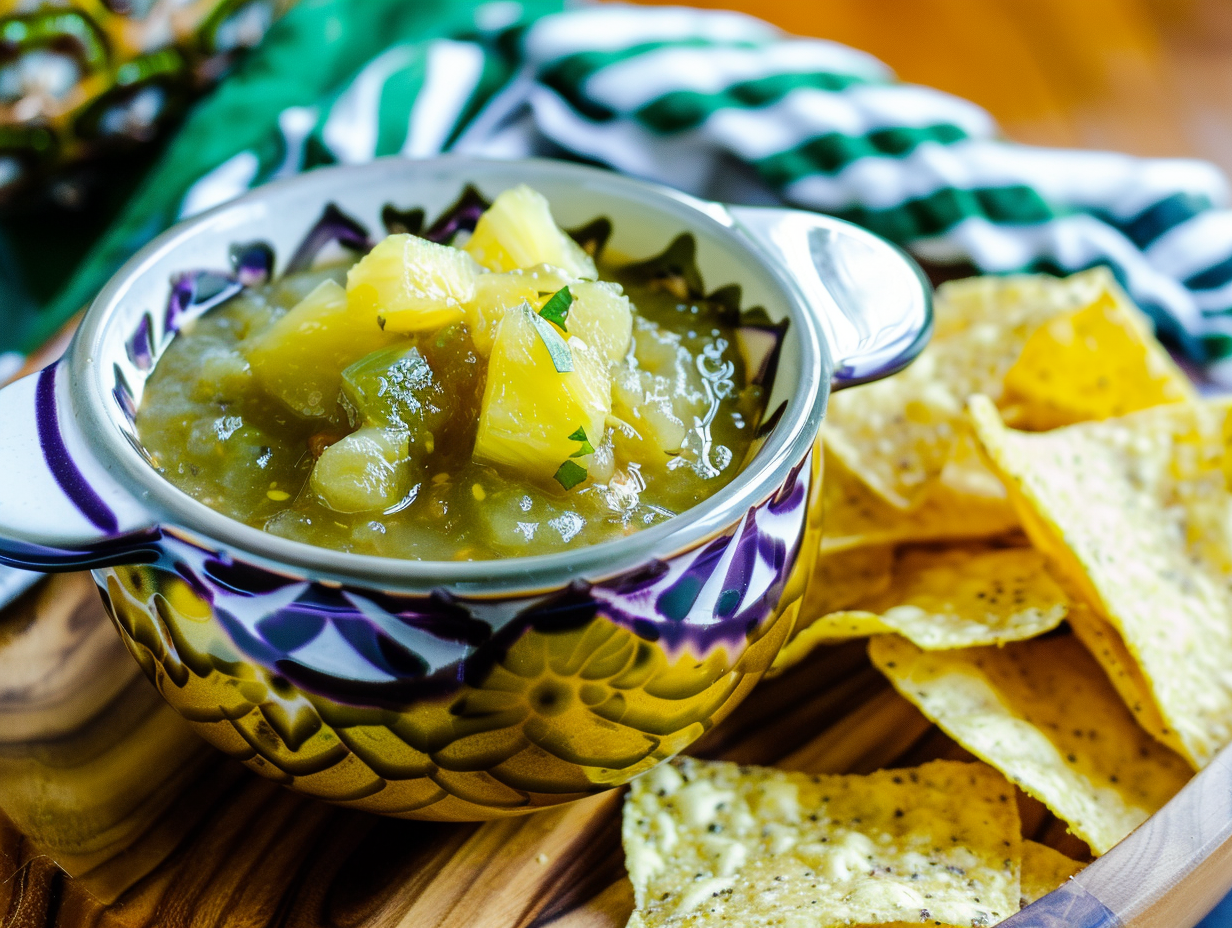 Pineapple Tomatillo Salsa Recipe