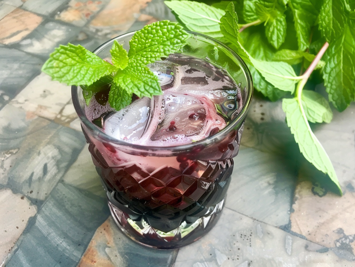 Blackberry Shrub Juice