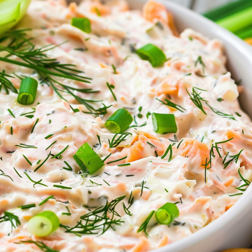 Spicy Smoked Salmon Dip