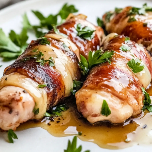 Chicken Saltimbocca Rollups